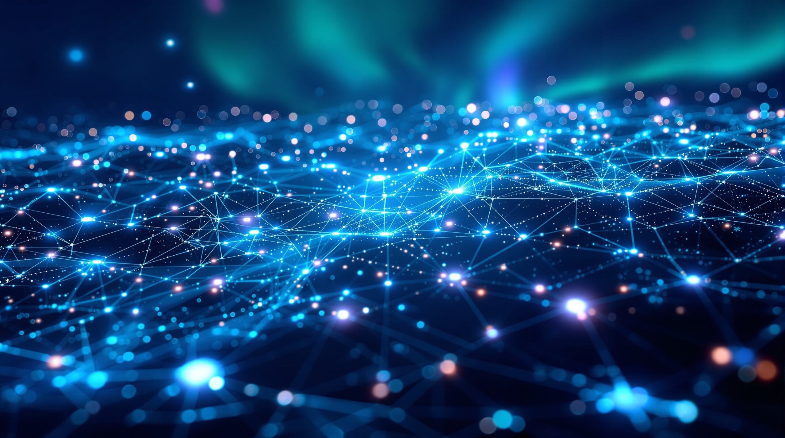 AI marketing tools 2026 toolkit for Arctic and Nordic marketers showing neural network data flows and marketing automation dashboard